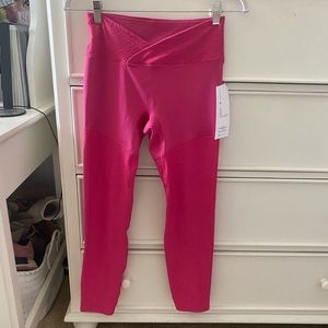 NWT Activology Pink Crossover Leggings